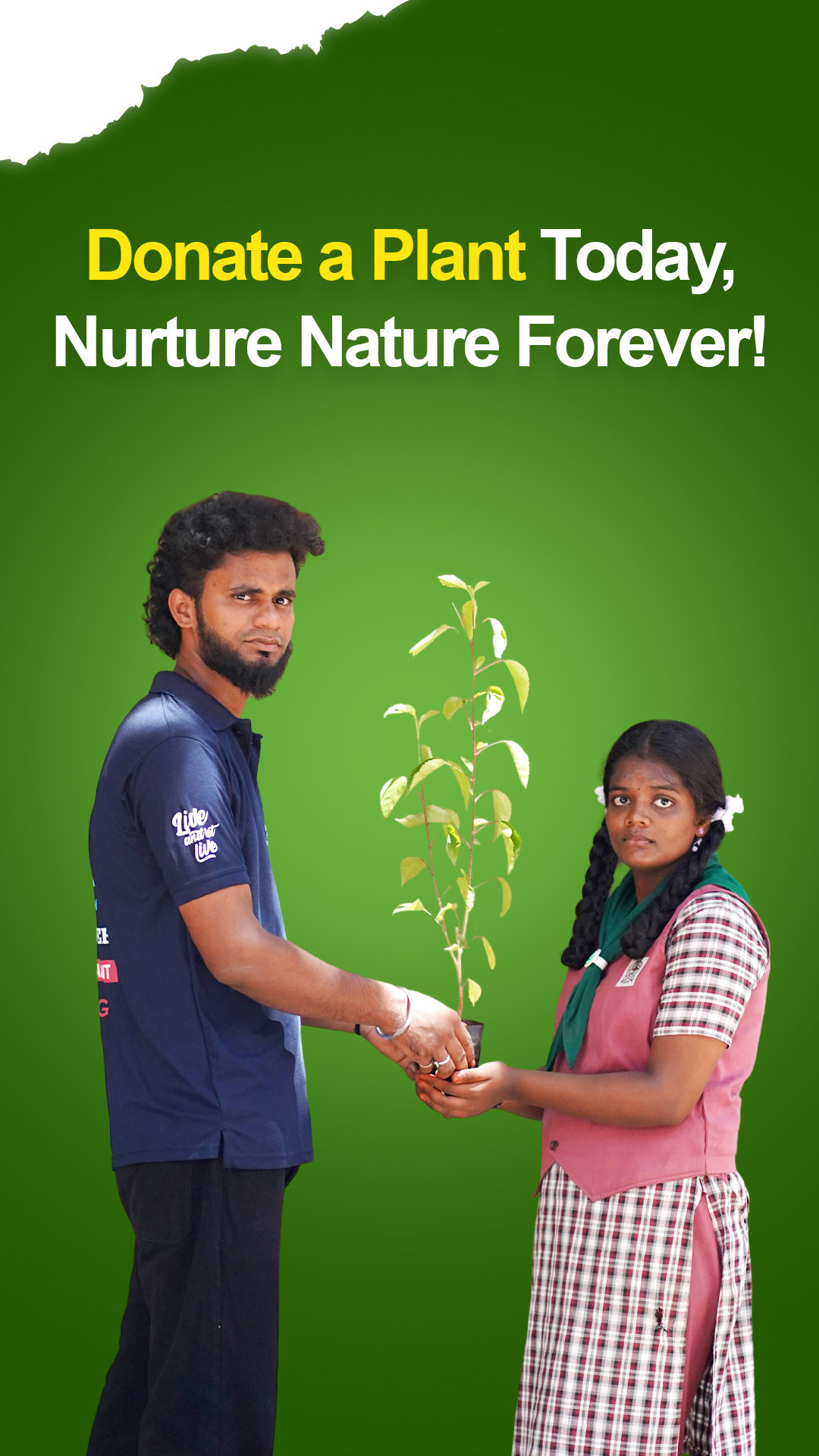 donate a tree sapling